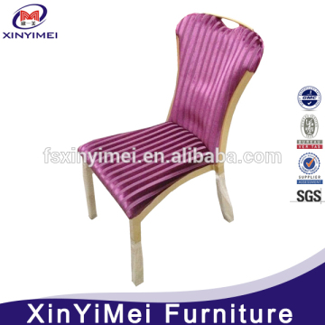 long back chair Chinese style stackable aluminum chair