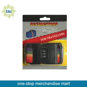 New Style Rainbow Color Luggage Strap