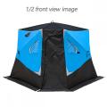 Wide-Bottom Pop-Up Portable Ice Shelter