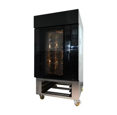 Electric Hot Air 360 Reverse Direction 10 Trays Rotary Convection Baking Oven