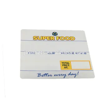 Supermarket scale label 48*40 blank direct thermal paper rolls