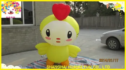 2015 new design chicken model advertising inflatables