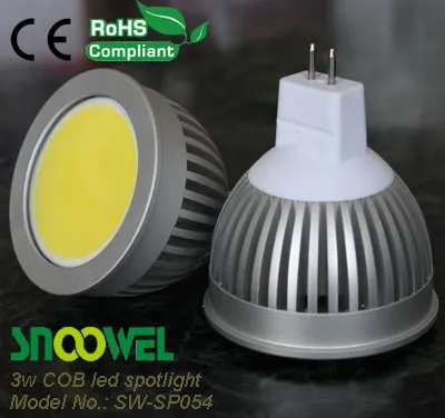 3w Cob Led Spot Lights Mr16 