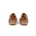 Brown unisex sandals for children