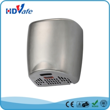 Fashionable Durable Stainless Steel 1800W High Speed Automatic Hand Dryer for High-End Toilet