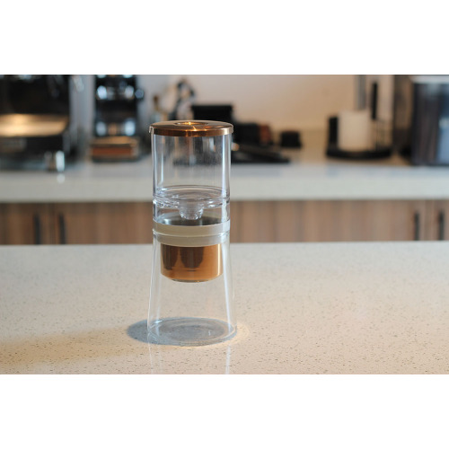 Copper lid glass Cold brew coffee maker