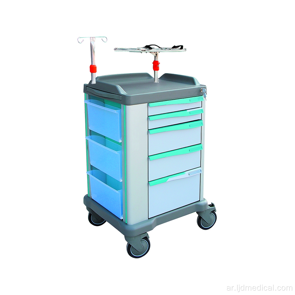 Fresh ABS Crash Cart Emergency Medical Trolley