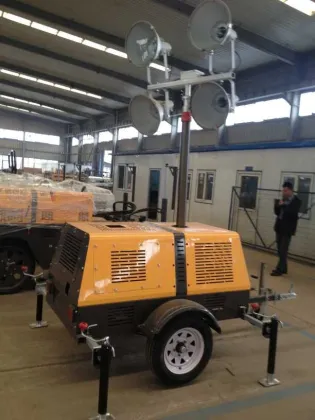 4 legged towers lattice 100 mts light tower