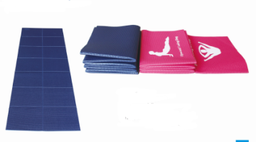 PVC foldable yoga mat