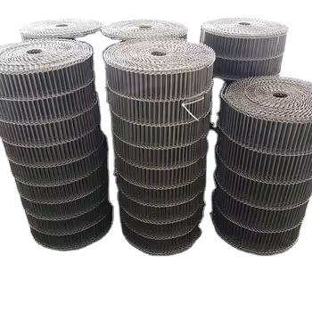 Stainless Steel Wire Mesh Ladder Conveyor Belt for Egg Chocolate Transportation