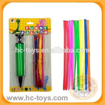 Balloon by handheld inflator,small balloons,plastic balloons