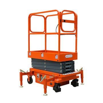 Battery powered hydraulic scissor lift platform mobile self-propelled scissor lift