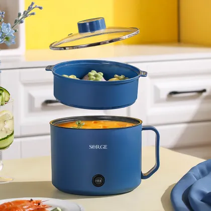 Multi-Function Electric Hot Pot Rice Cooker with Steamer