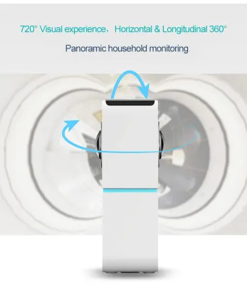 Wireless Battery Panoramic Camera Indoor Wifi Camera