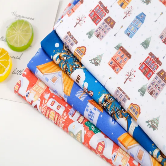 Wholesale Custom Design Digital Print Bamboo Spandex Elastic Fabric