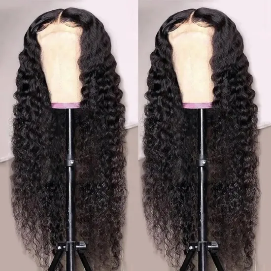 Glueless 100% Human Hair Full Lace Wig for Black Women: HD Transparent Lace Front Wigs