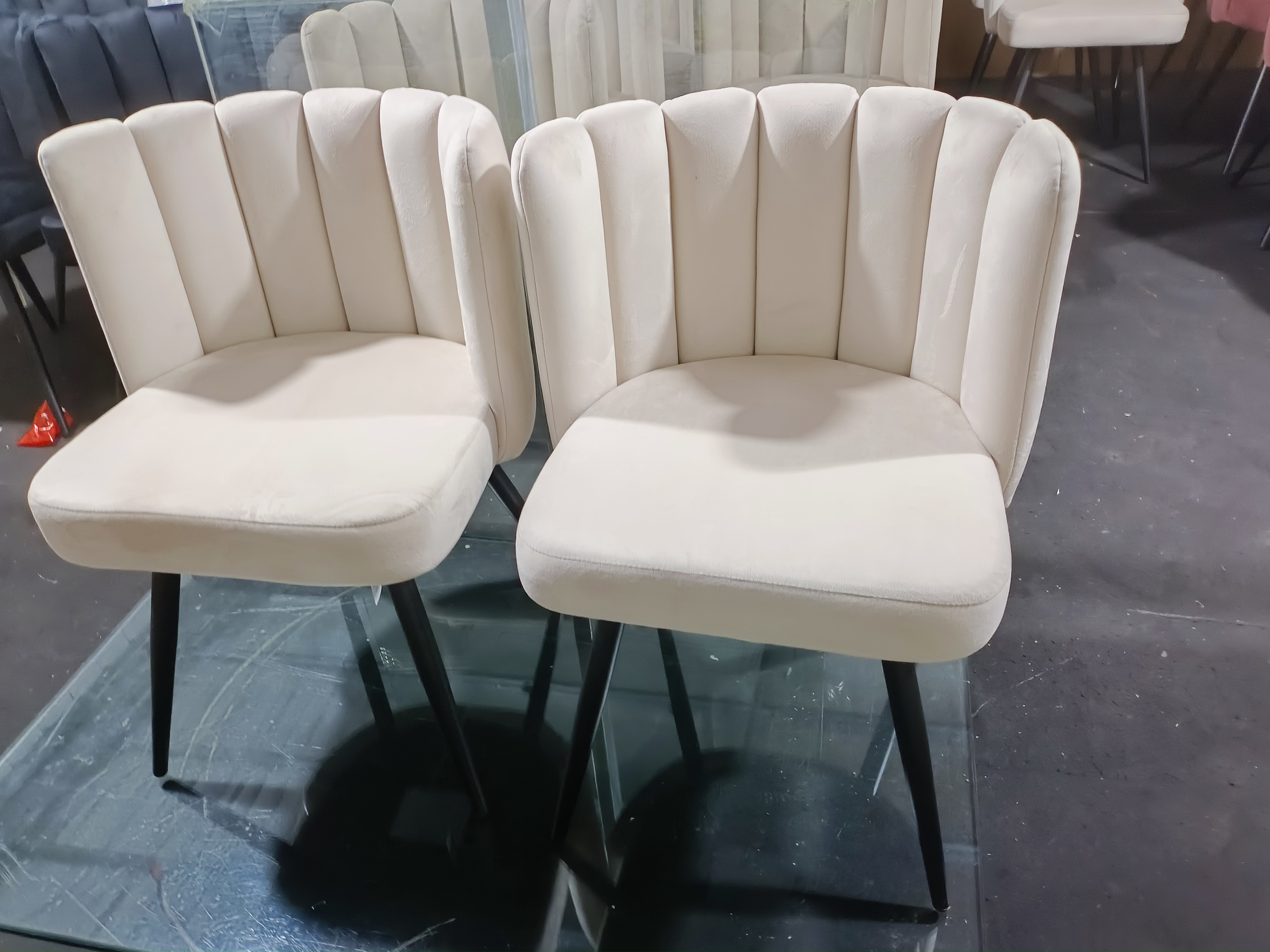 BR-25A22 upholstered chair real1