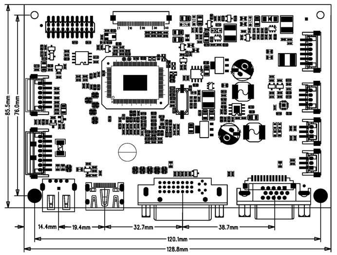 Hdmi Lcd Controller Drawing