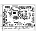 HDMI VGA ومدخل DVI لشاشة LVDS LCD