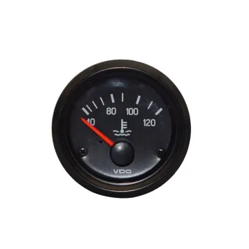 VDO Water Temperature Gauge 310-040-002C for 52mm Diameter, 24V, Automotive Diesel Vehicle Engineering Pointer