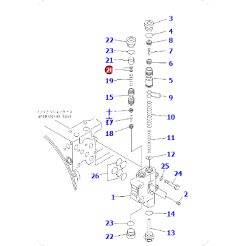 D85PX-15 bulldozer gasket 175-15-56470