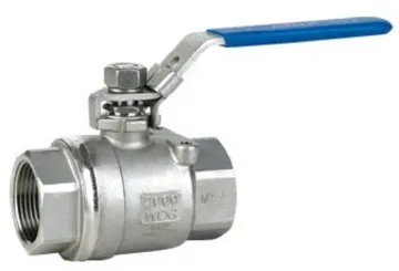 2 Pieces Floating Ball Valve
