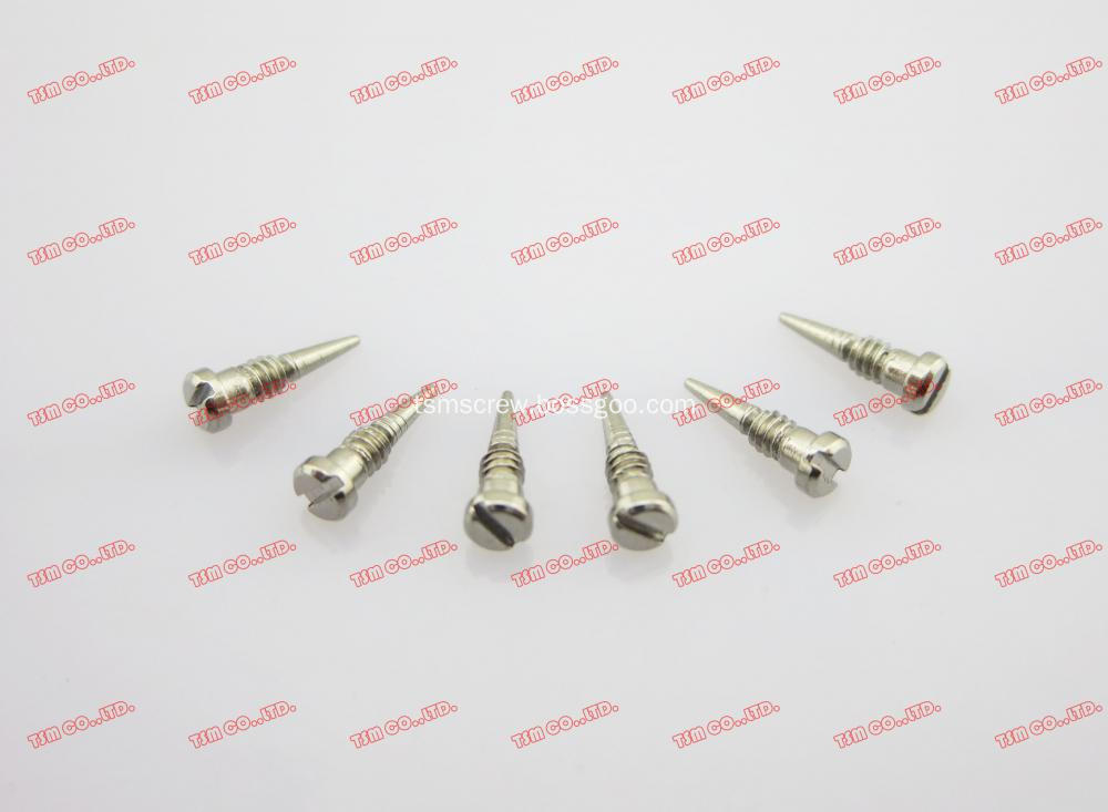 TSM SILVER HALF THREAD SPRING HINGE SCREW-1