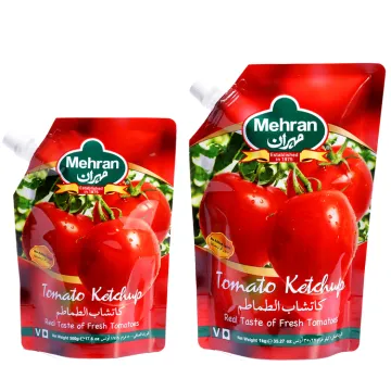 Aluminum Foil Bags Ketchup Spout Pouch