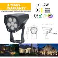 Luz de inundación LED impermeable 12W