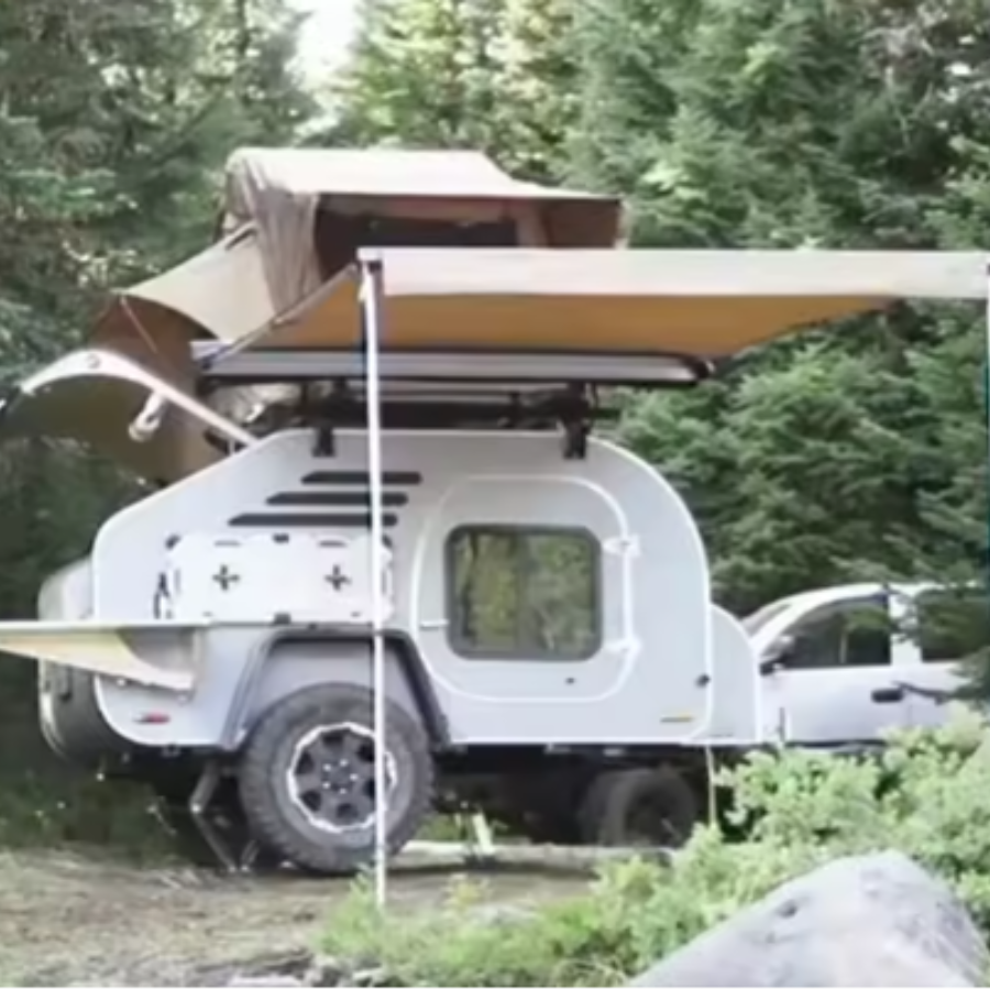 Aluminum Caravan Trailer tear drop trailer