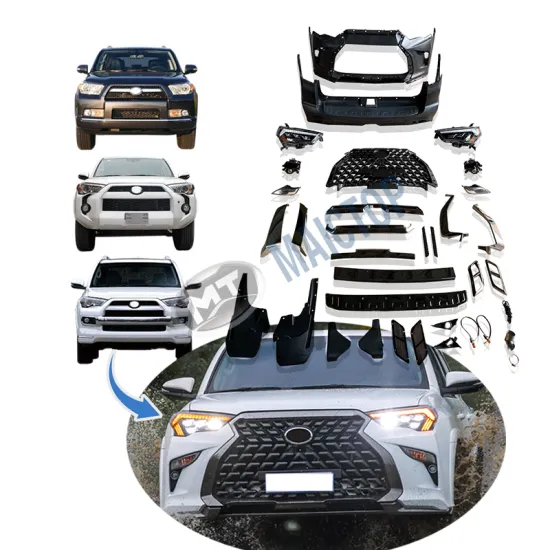 MAICTOP Car Accessories Facelift Bumper Grill Headlight Body Kits for 4Runner 2010-2020 - Upgrade to LX Style