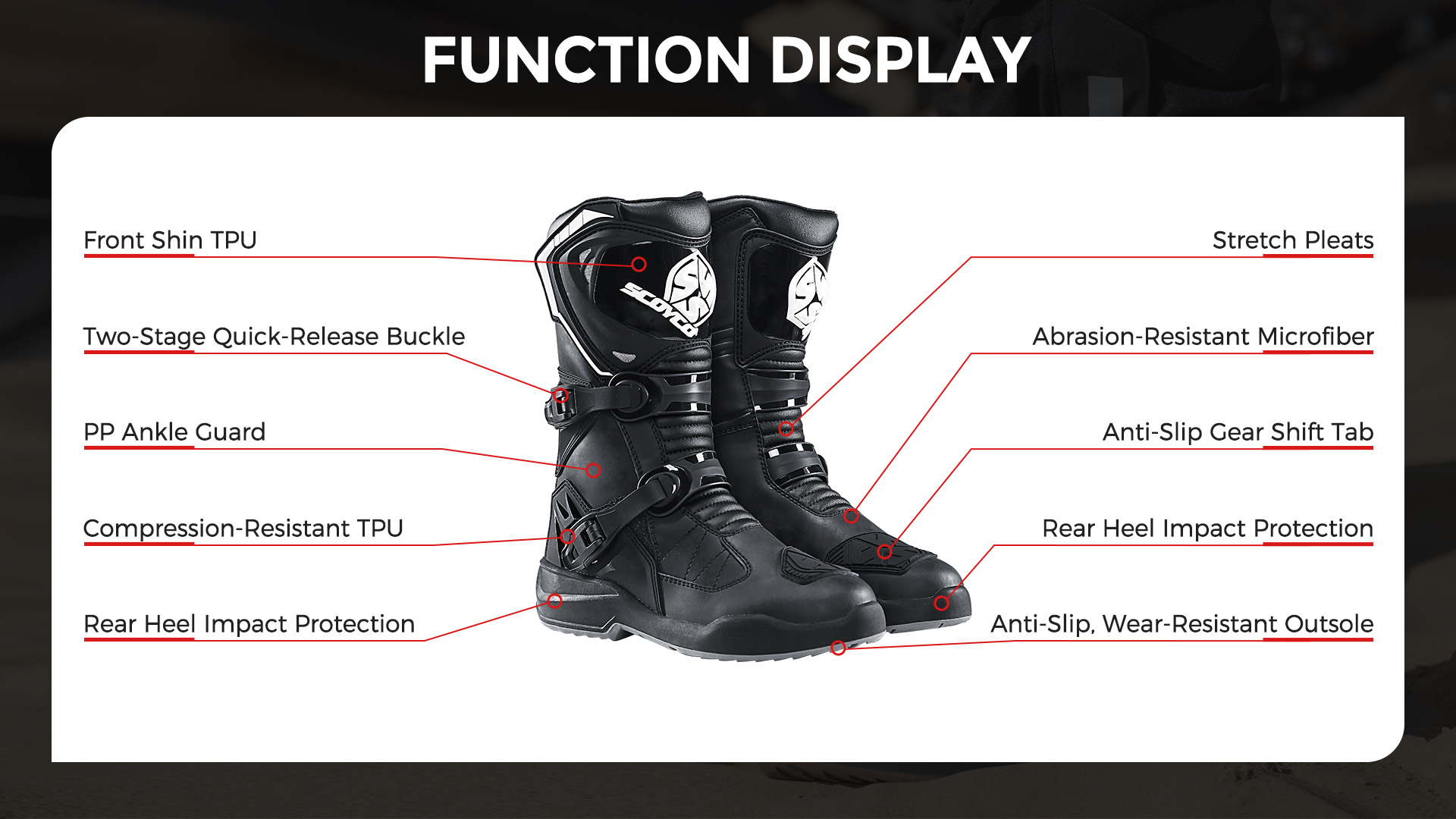 moto touring boots