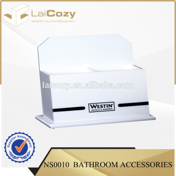 Hotel acrylic bathroom set accessories/custom acrylic showroom/ wholesale acrylic bathroom sets