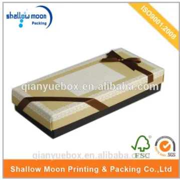 wholesale custom design eco-friendly chocolate box with window