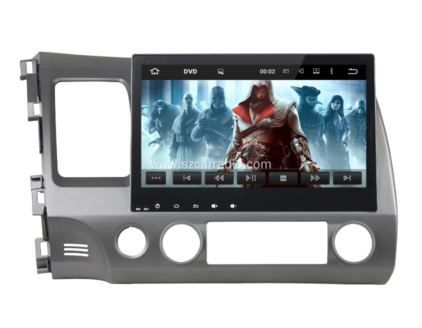 Civic 10.1 inch Honda Car DVD Player