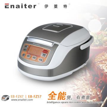 Stainless Steel Rice Cooker with 3D Keep Warm Technology