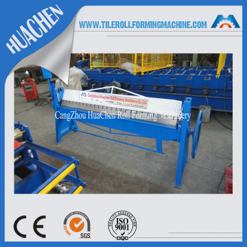 3m steel coil metal tile manual bending machine