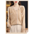 Collared lapel small fragrance style coat female