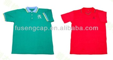 customed polyester cotton polo shirt for men