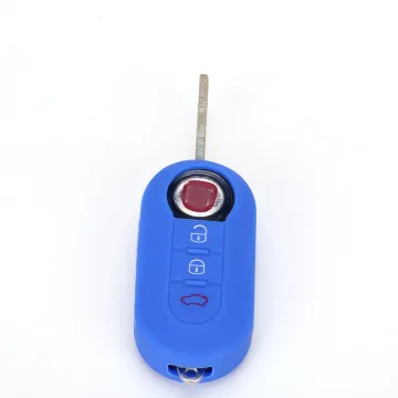 Silicone car remote bag for fiat 500