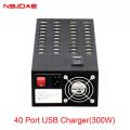 40 puertos USB Charger 300W Potencia