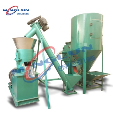 Used Small Feed Mill Plant: 800-1000 Kg/h Livestock Pellet Feed Production Line