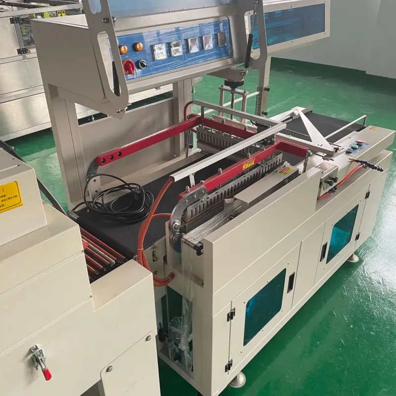 Fully Automated Sealing and Cutting Machine for Heat Shrink Film Cosmetic Packaging