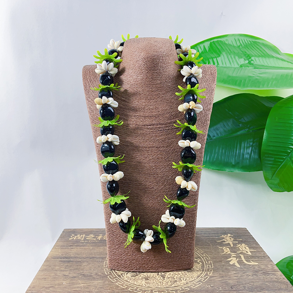 Kn Jn052 Kukui Nut Necklace