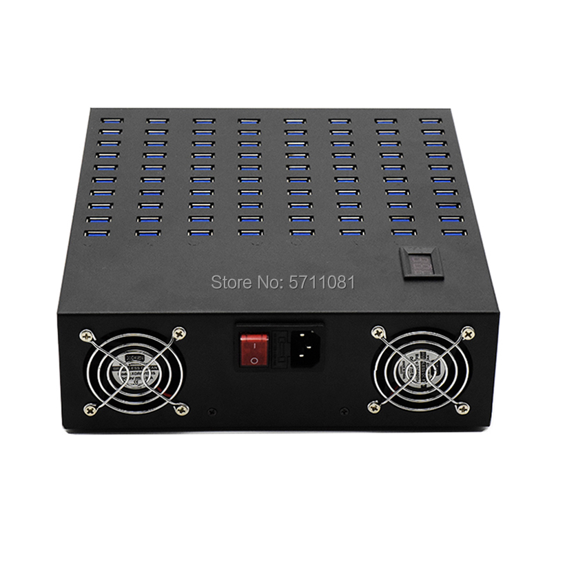 80 puerto 600W High Power USB Charger