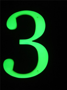 Realglow 3D Number 3