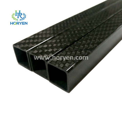 Carbon Fibre Square Tube High modulus 3k carbon fiber square tube 15*15*13*13mm Manufactory