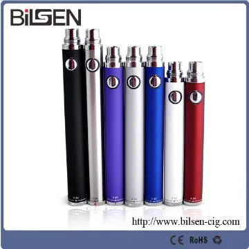 Fashionable variable voltage battery evod twist ecig battery