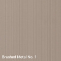 Brushed Metal No.1 Paint-Free Doors