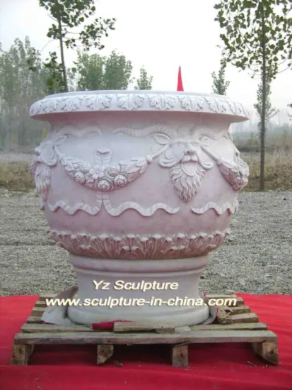 Carving Stone Urn